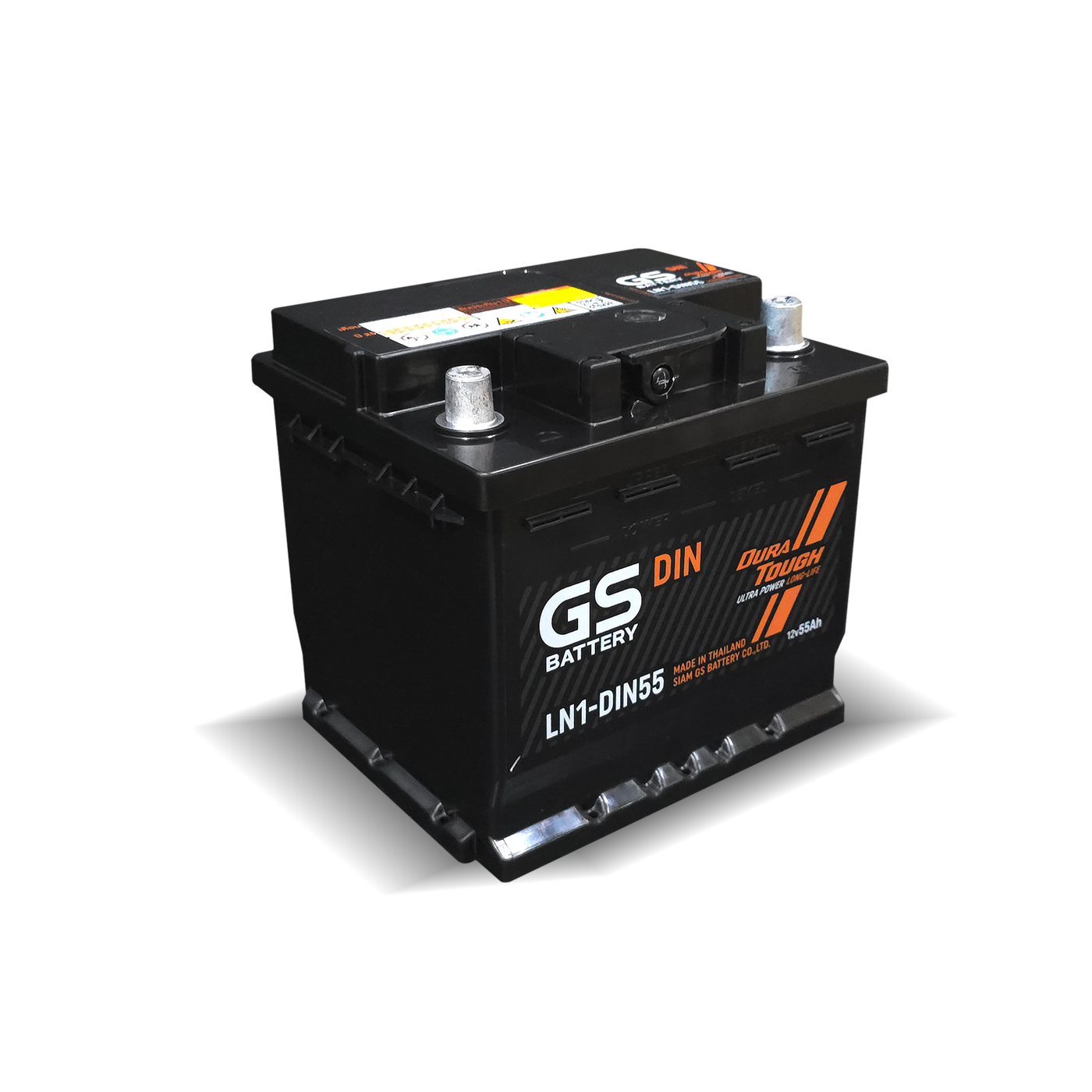 GS BATTERY รุ่น LN1-DIN55 แบตเตอรี่GS 55 แอมป์